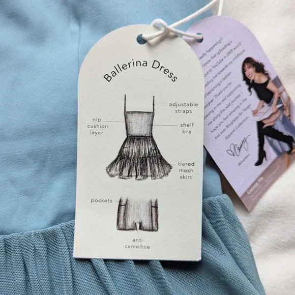 NWT Blogilates ballerina active dress - Picture 2 of 7